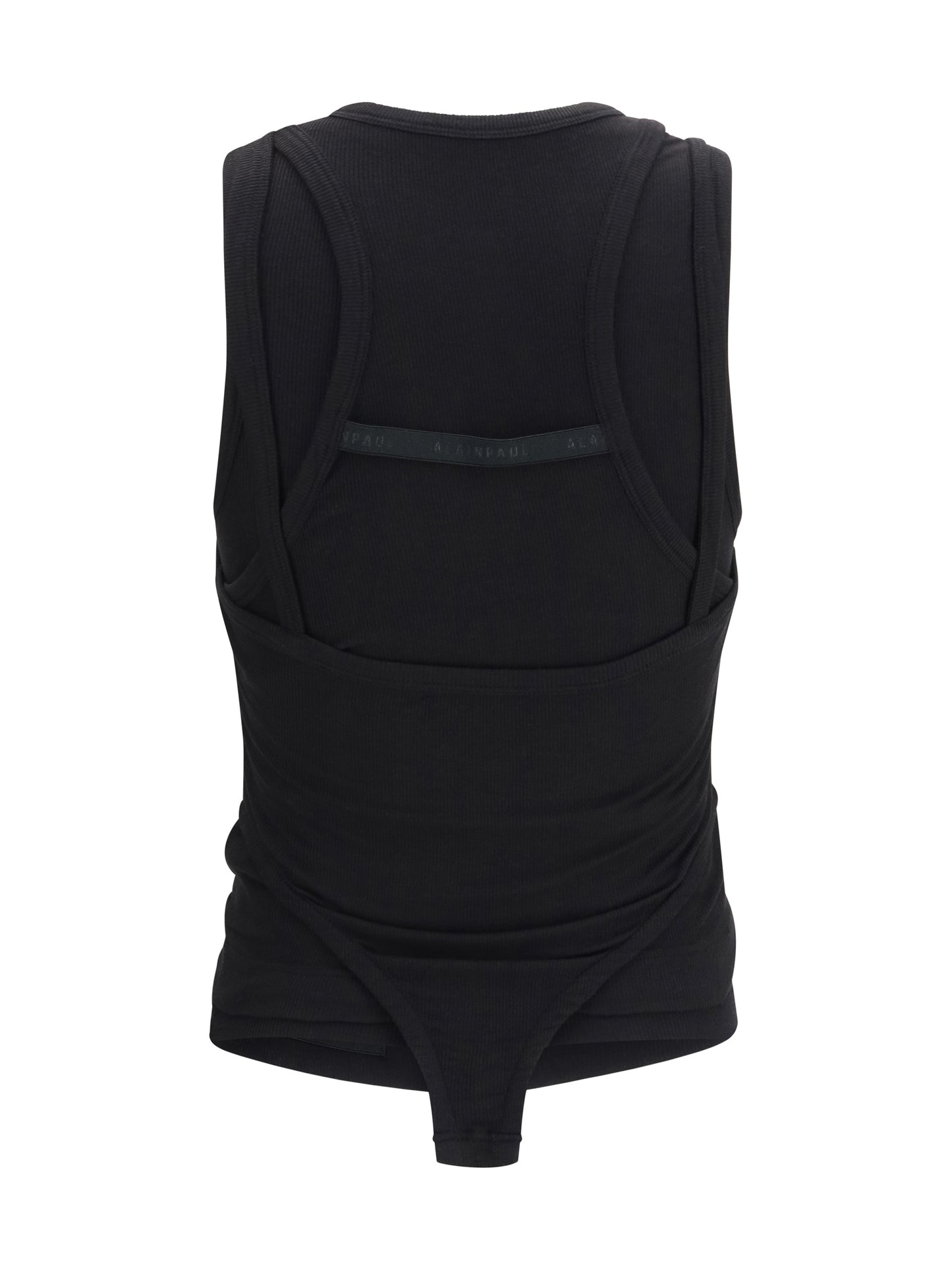 Tank Top Multi-Layer All Black