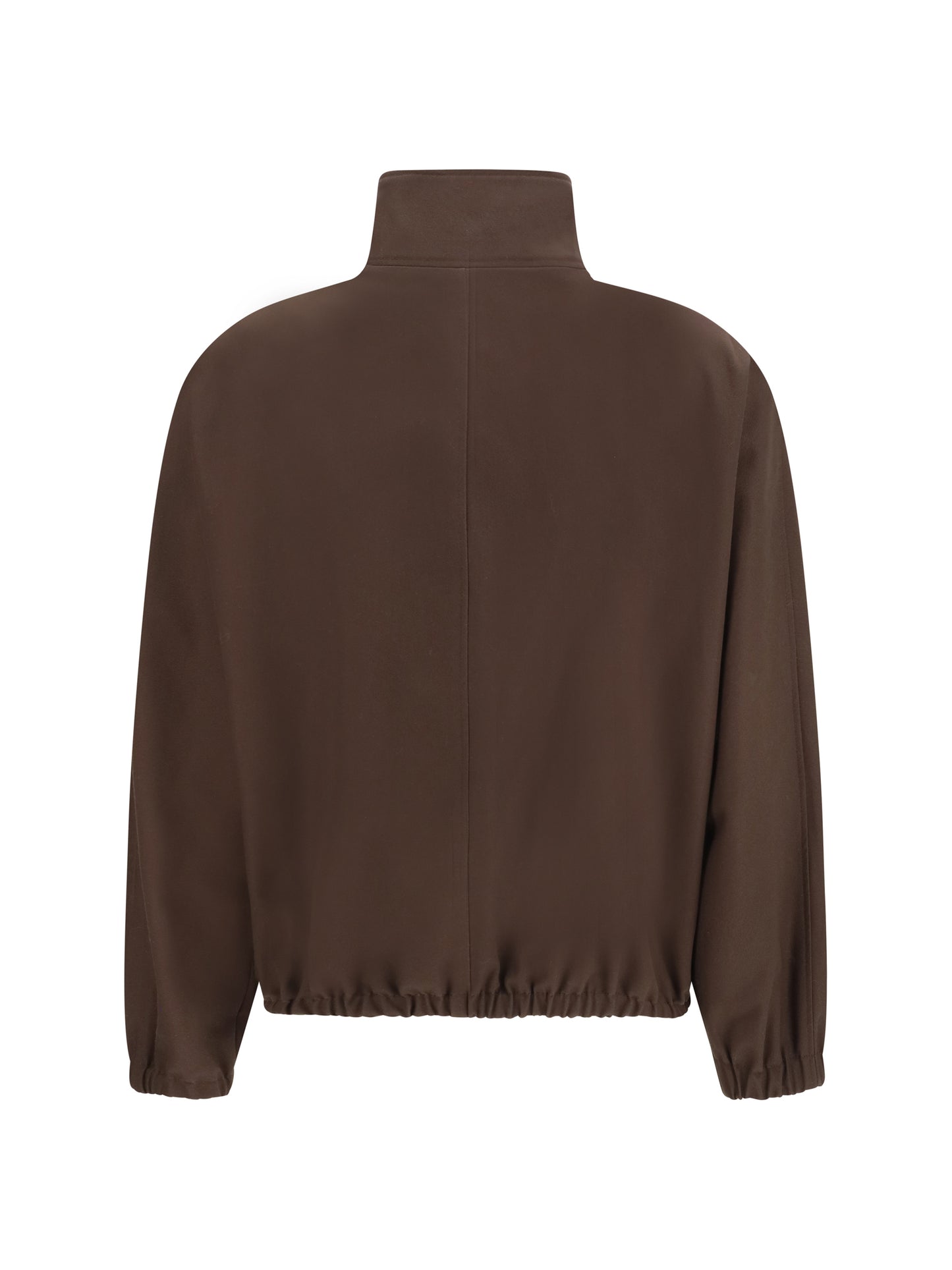 Bomber Jacket Zip-Up Chocolate
