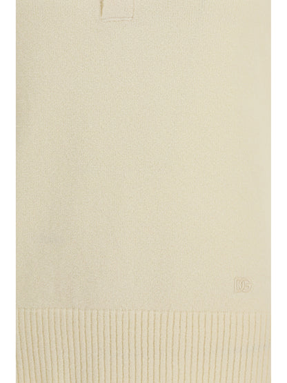 Polo Shirt Cotton-Blend Beige