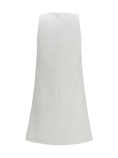 Short Halter Dress White