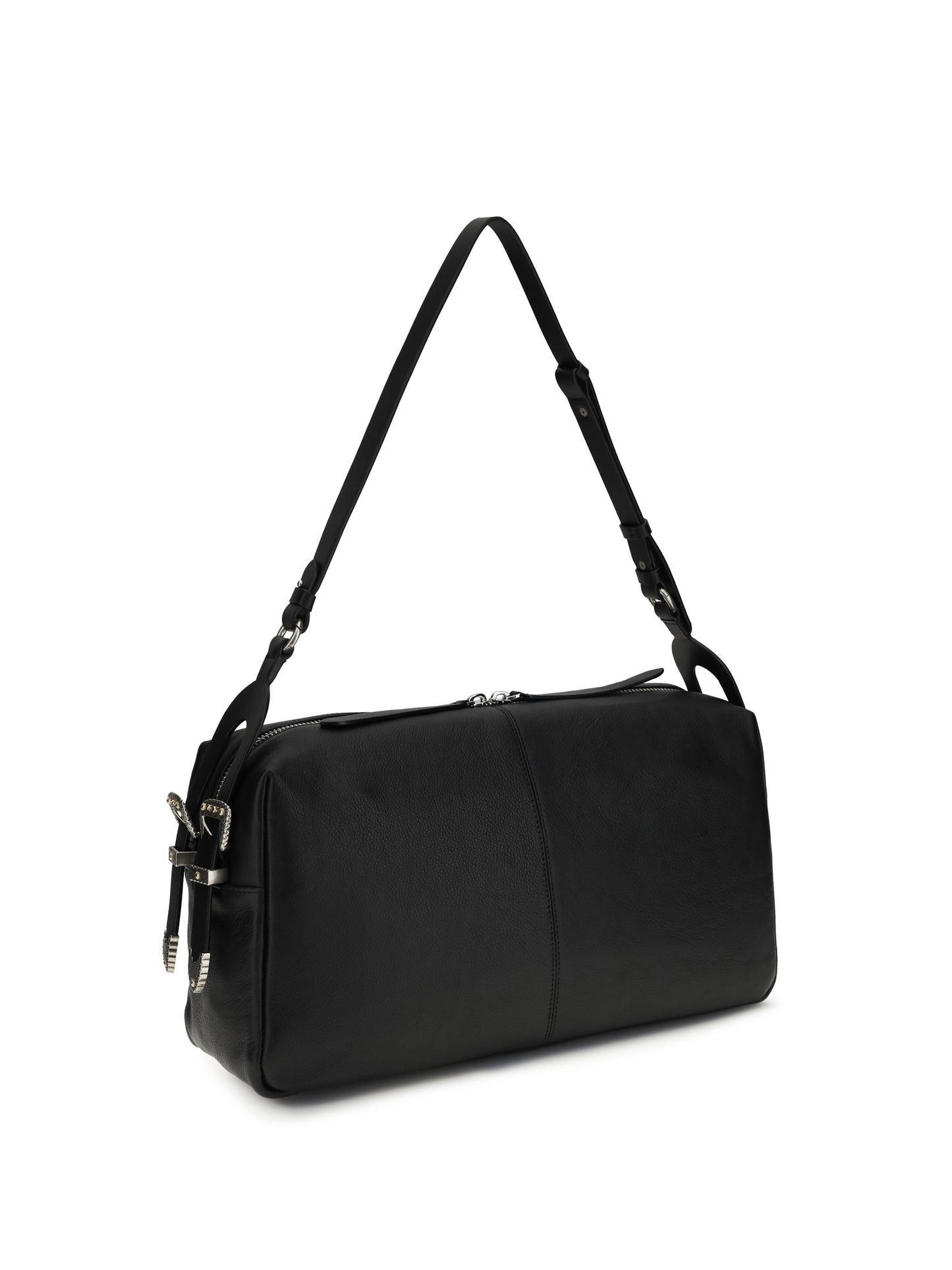 Shoulder Bag Keeper Black Leather
