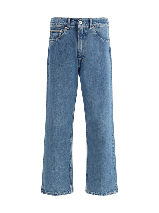 Jeans Third Cut Blue Tech