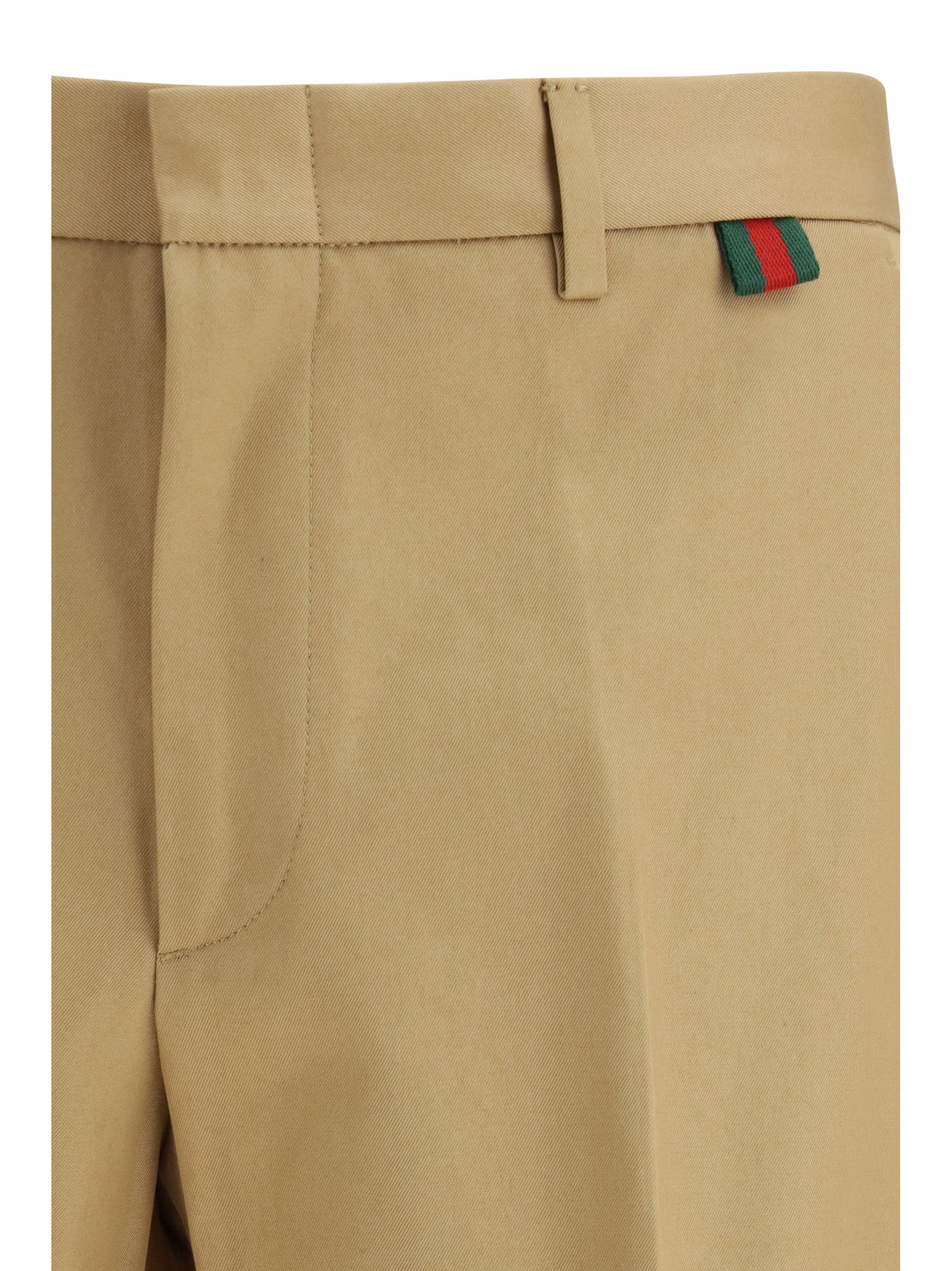 Cotton Trousers Bisque