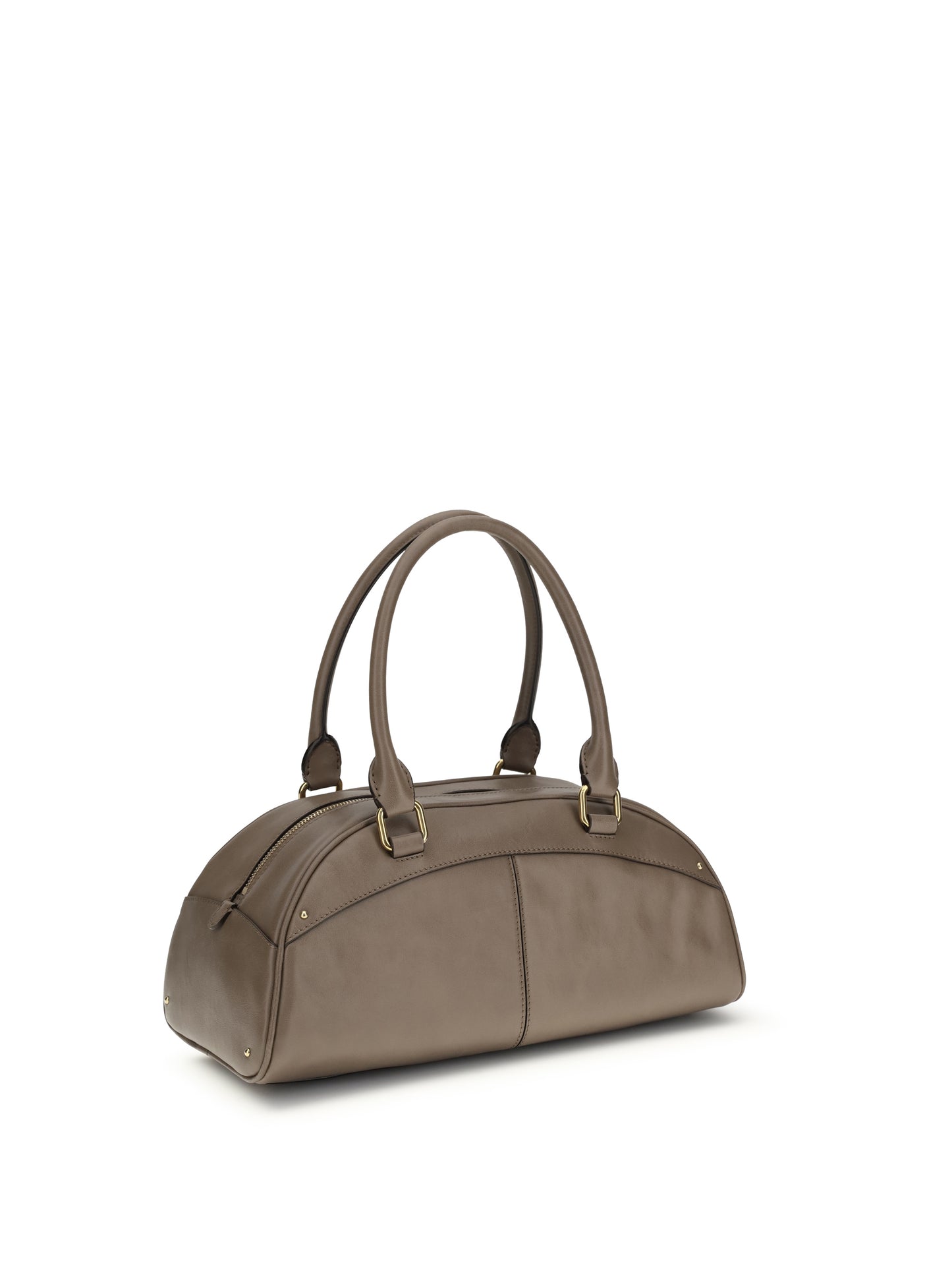 Bowling Handbag Deep Taupe