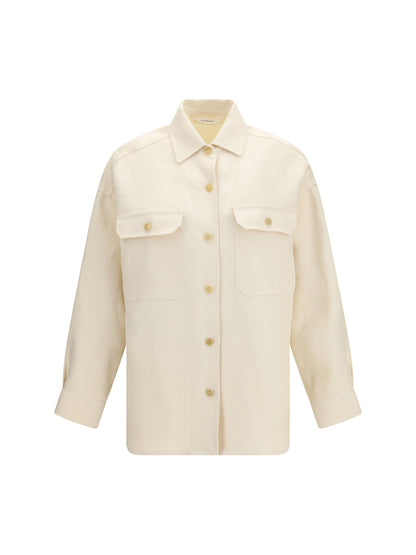 Overshirt Luisa Linen Cream