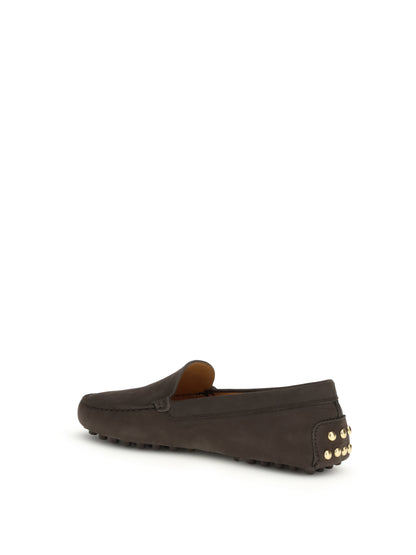 Loafers Gommini Brown Calf Leather