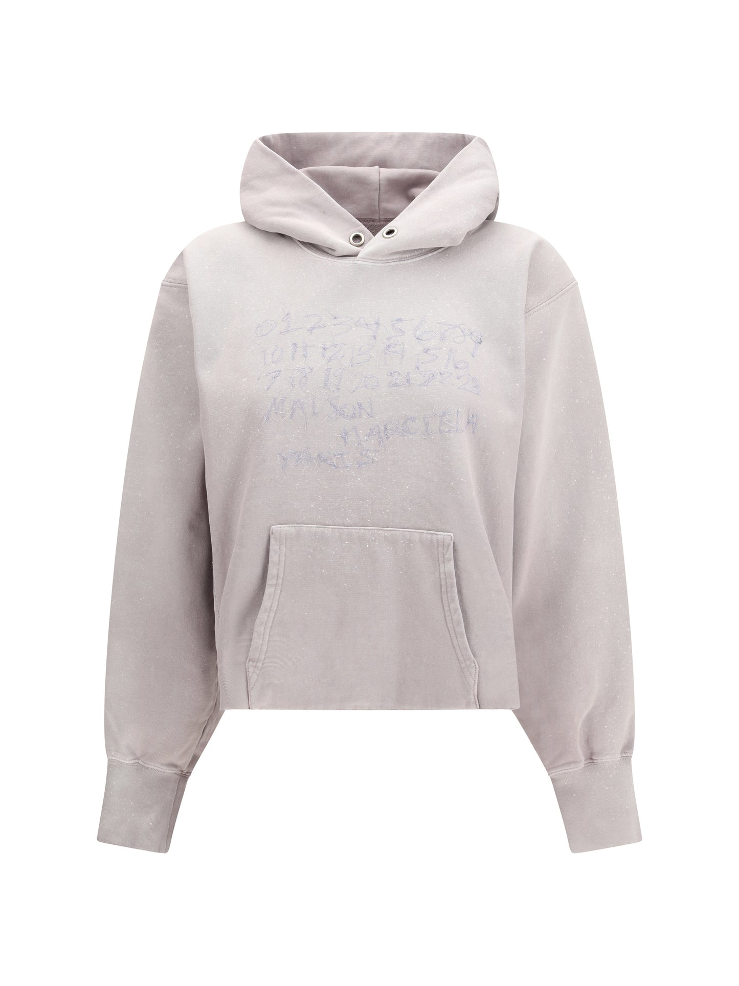 Hoodie Printed Dusty Pink