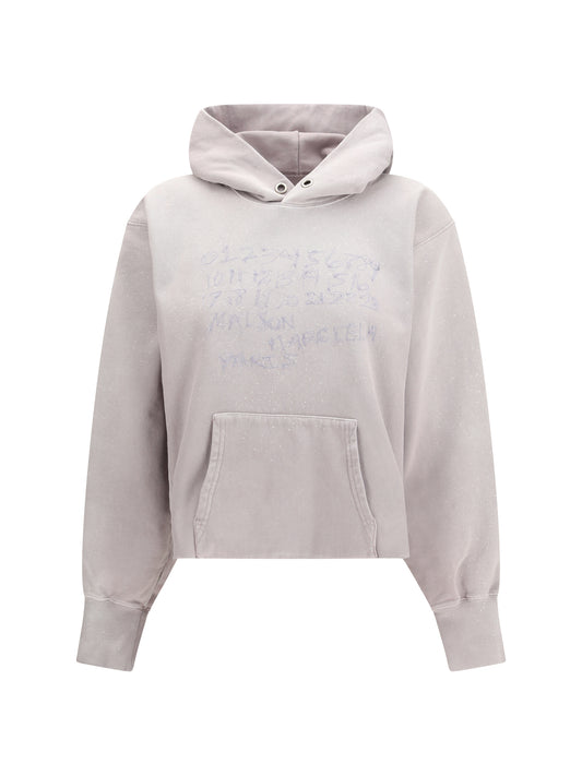 Hoodie Printed Dusty Pink