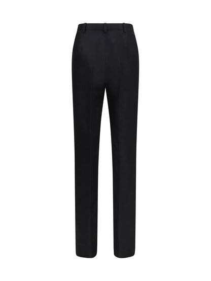 Pants Silk Faille Black