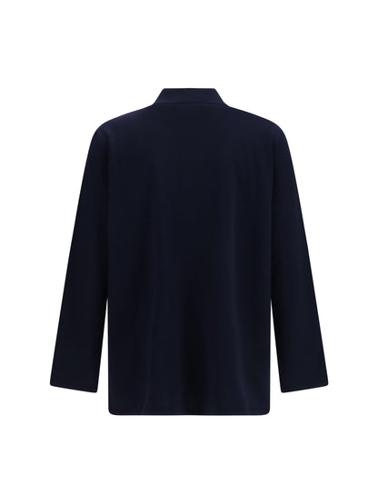 Cardigan VLogo Navy
