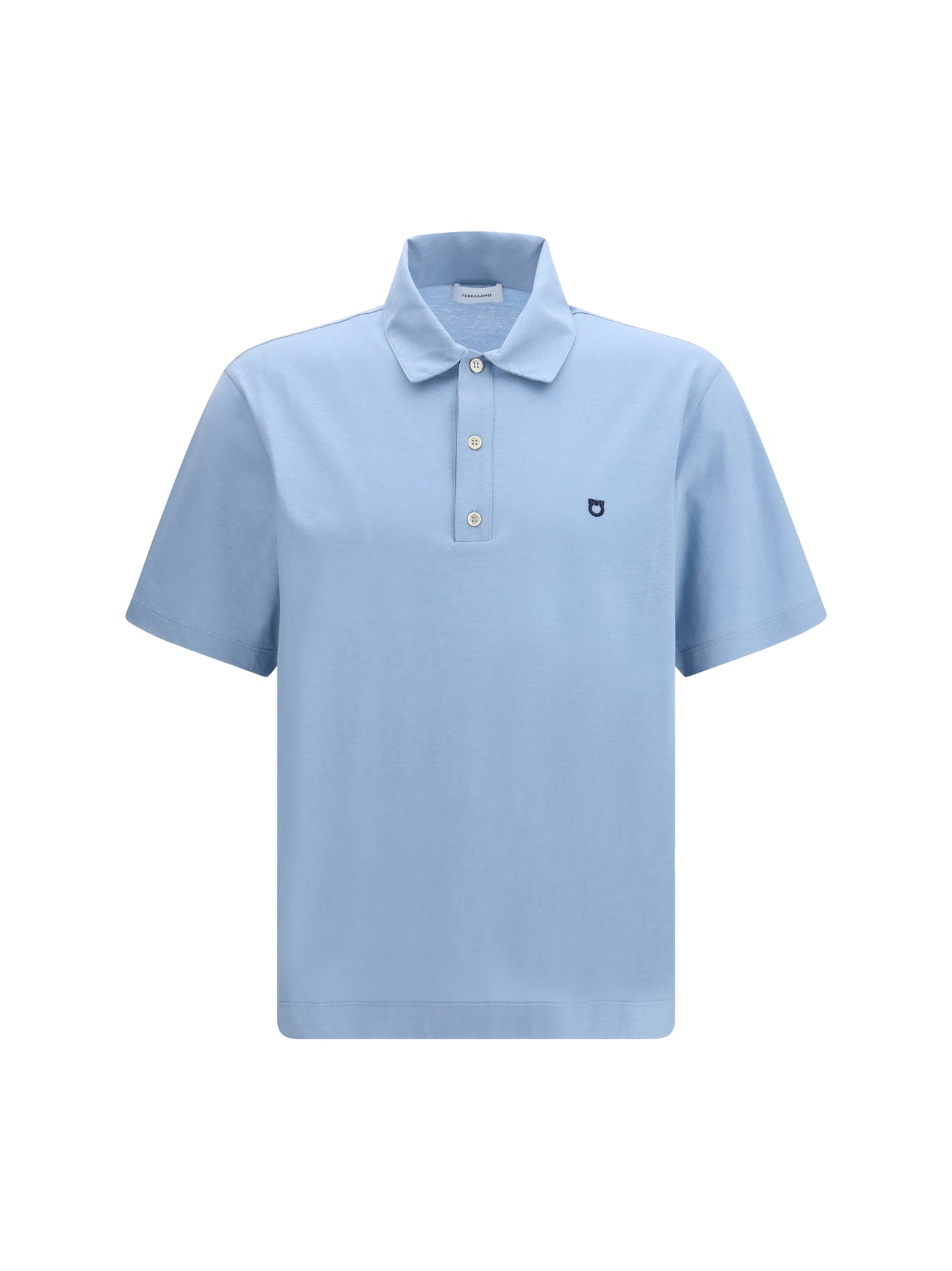 Polo Shirt Washed Denim