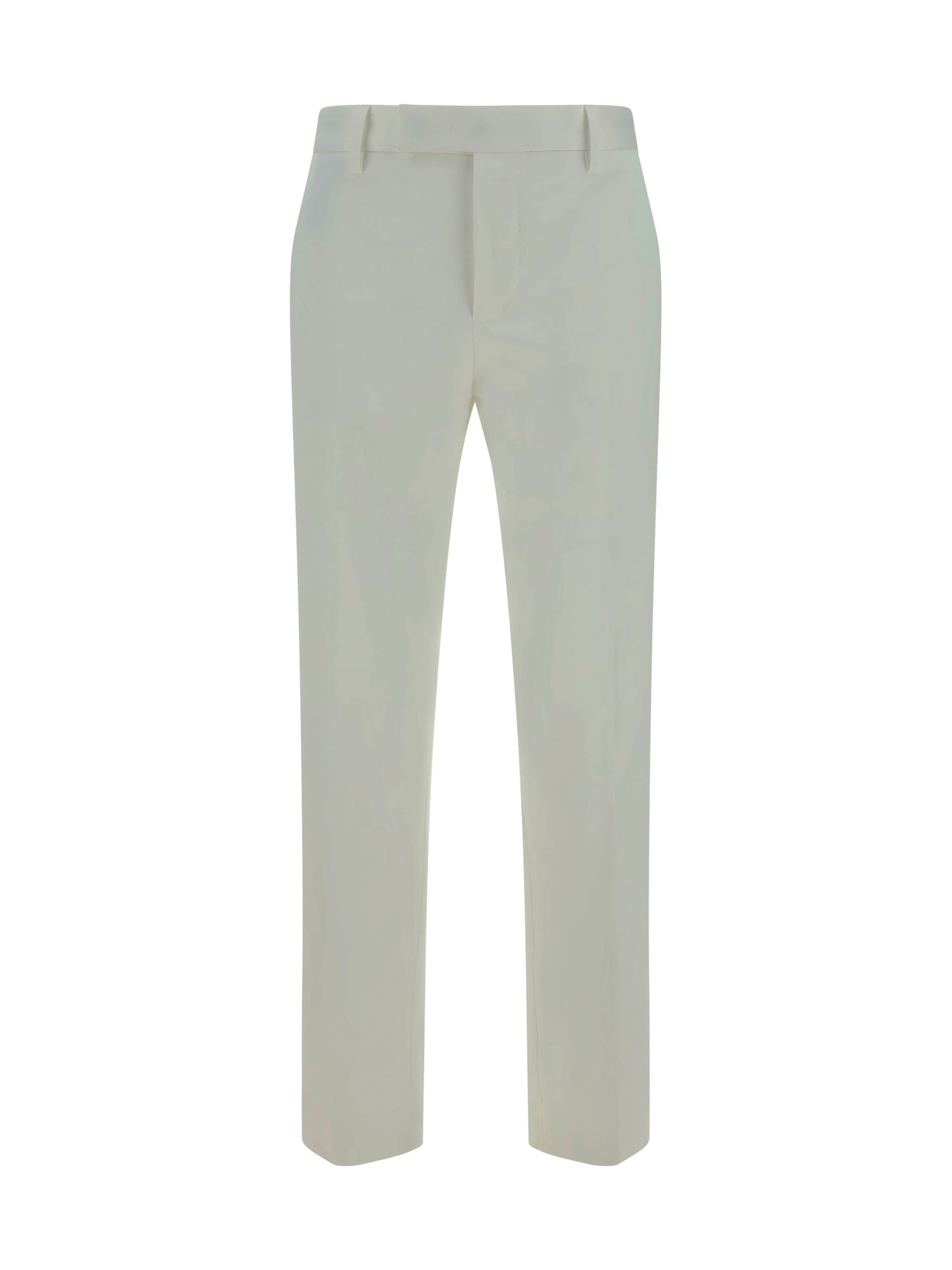 Cotton Trousers White
