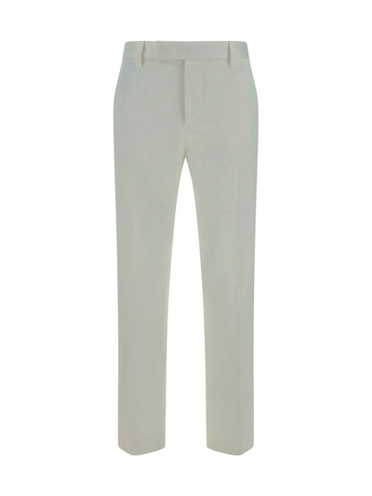Cotton Trousers White