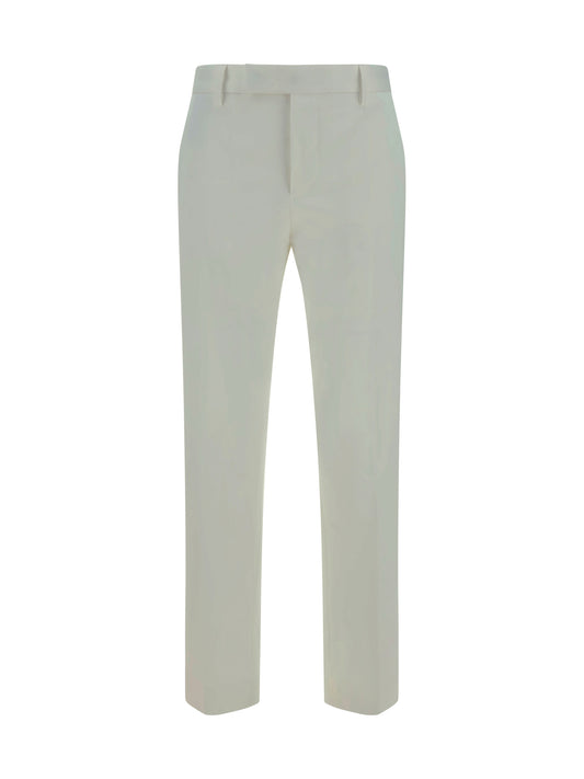 Cotton Trousers White