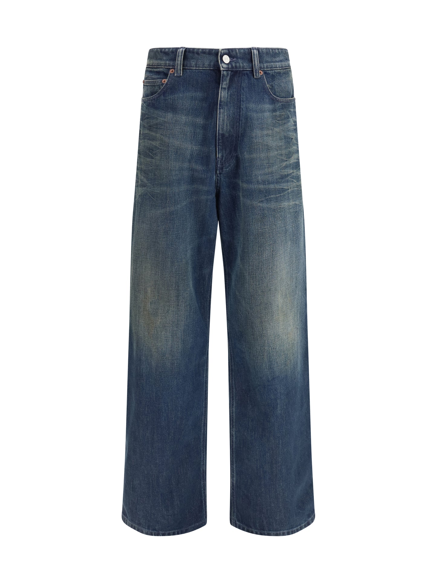 Five-Pocket Pants Dark Blue