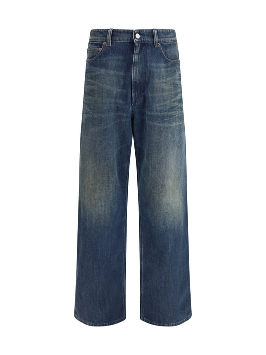 Five-Pocket Pants Dark Blue