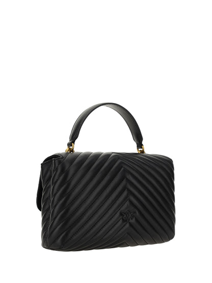 Handbag Love Lady Calfskin Black/Antique Gold
