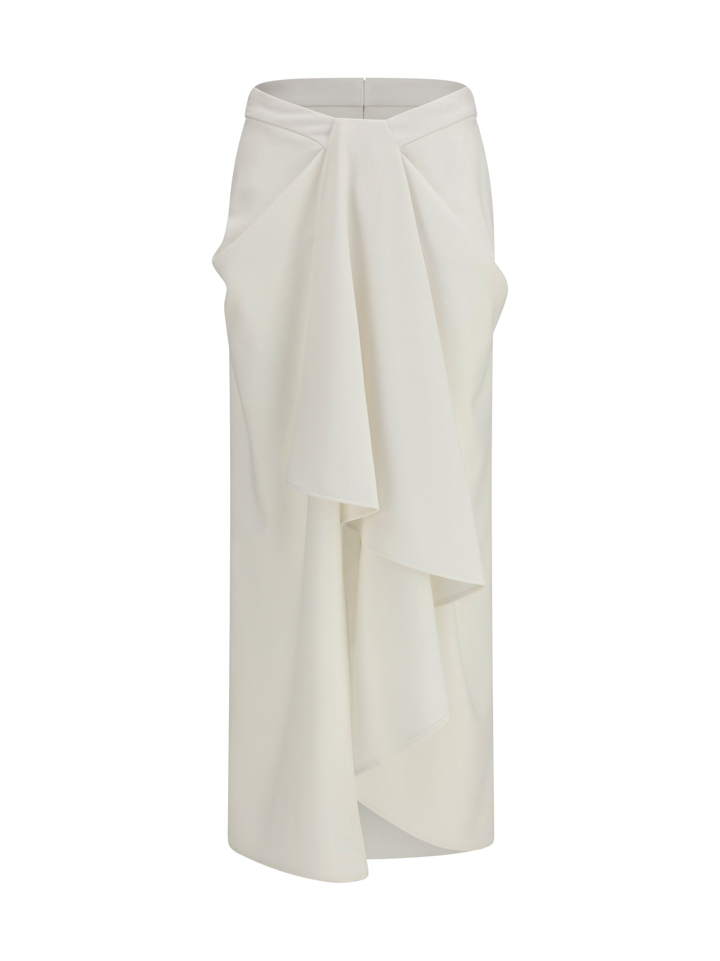 Skirt Wool and Mohair White