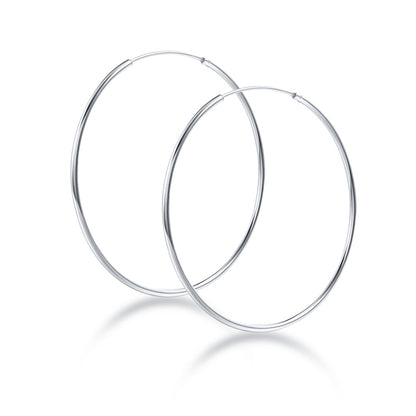Mint & Lily Endless Hoop Earrings