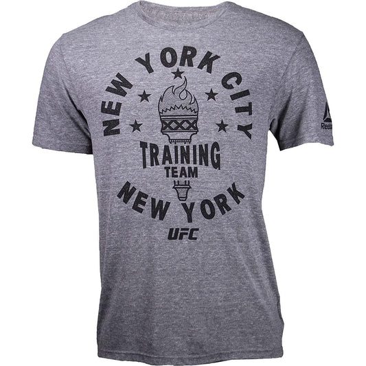 Reebok Men's Tri Blend S/S Tee Nyc Fighting
