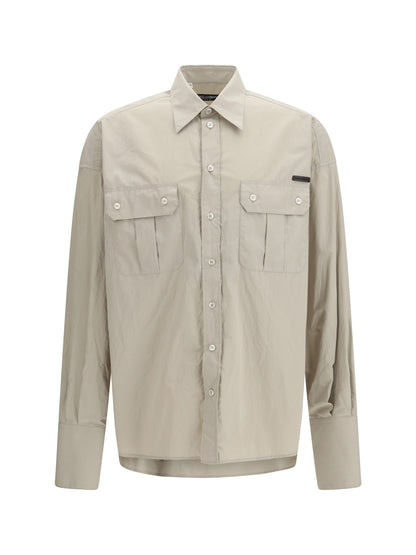 Shirt Poplin Beige
