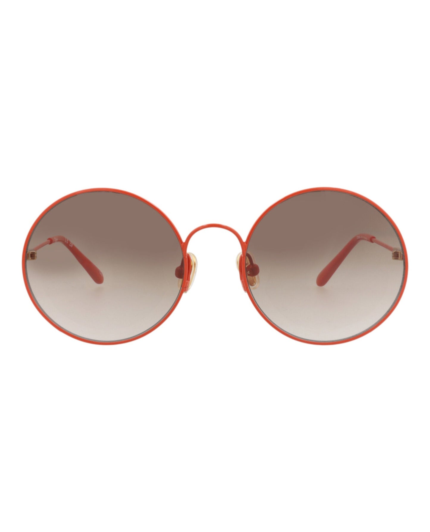 Chloé Round-Frame Metal Sunglasses