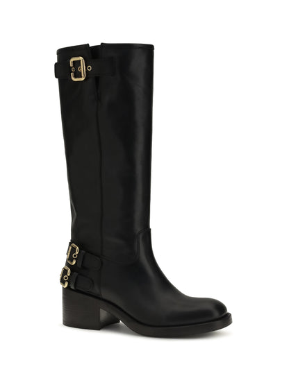 Boots Dakota Black Calfskin