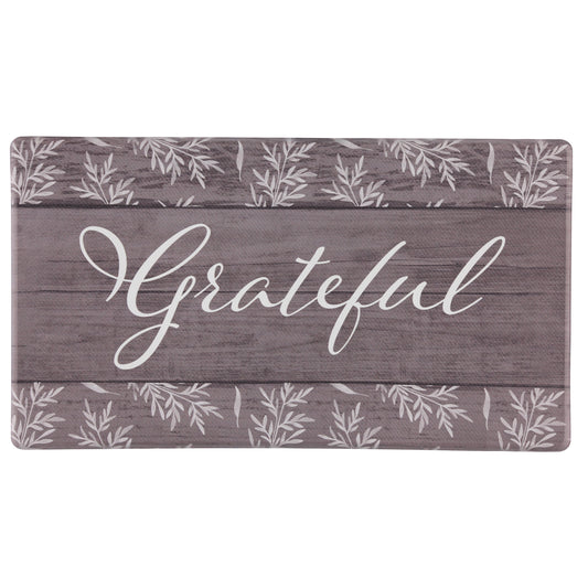 Anti-fatigue Kitchen Mat ''Grateful'' - 2 Sizes!