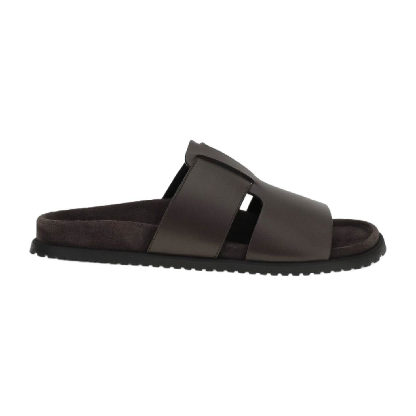 Sandals Brown Calf Leather