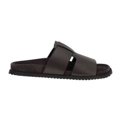 Sandals Brown Calf Leather