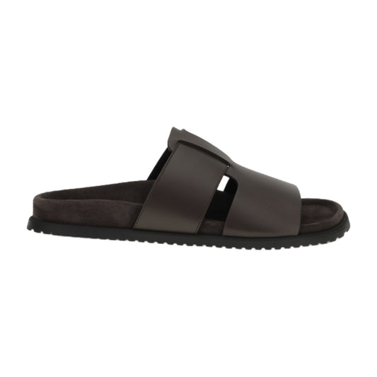 Sandals Brown Calf Leather
