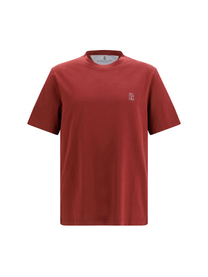 Logo T-Shirt Lava/Grey