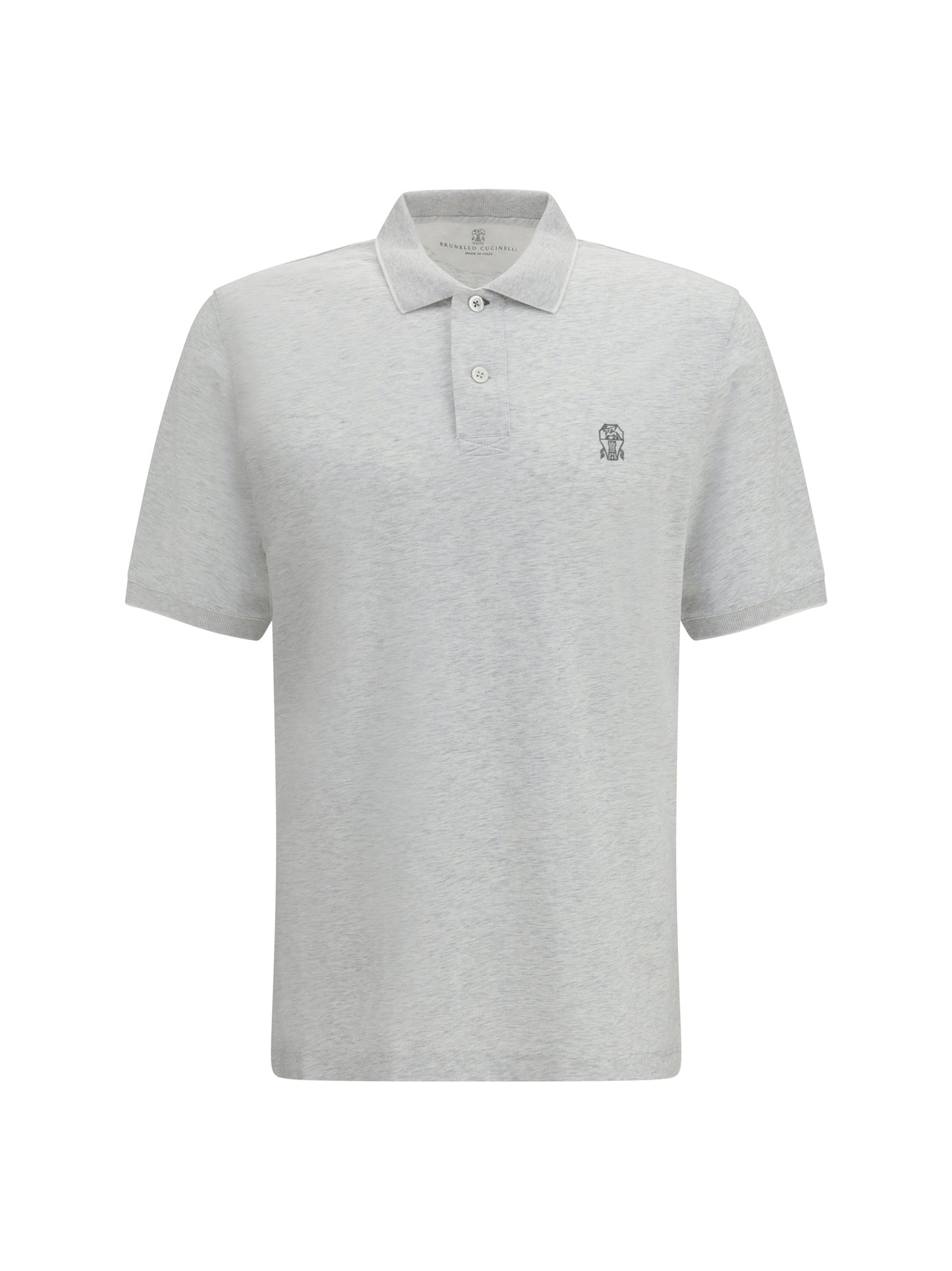 Polo Shirt Pearl/White