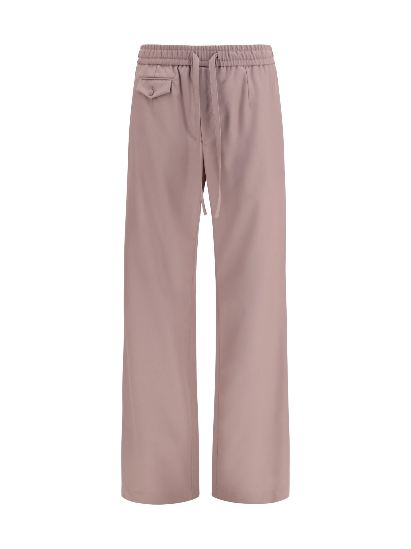 Wool Jogging Pants Brown