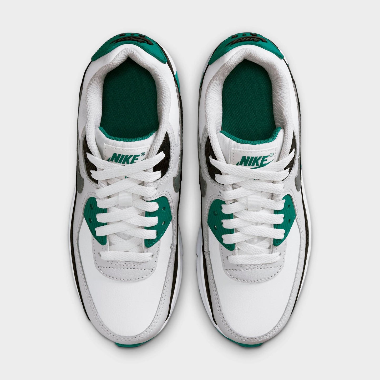 [cd6864-300] Grade School Nike Air Max 90 Ltr 'evergreen Aura (gs)'