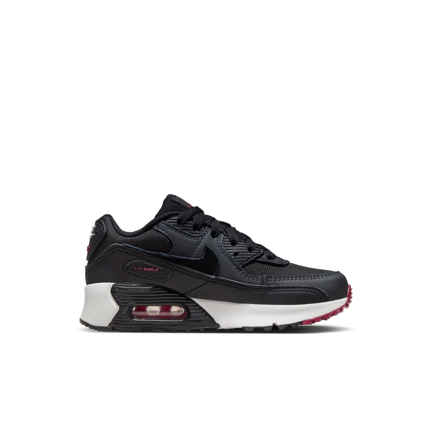 Nike Preschool Air Max 90 Ltr 'Anthracite Team Red Ps' (Ps)'