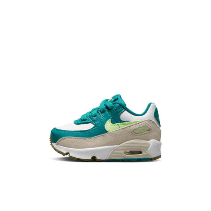 Nike Toddlers Air Max 90 'Bright Spruce Barely Volt' Td Sneakers