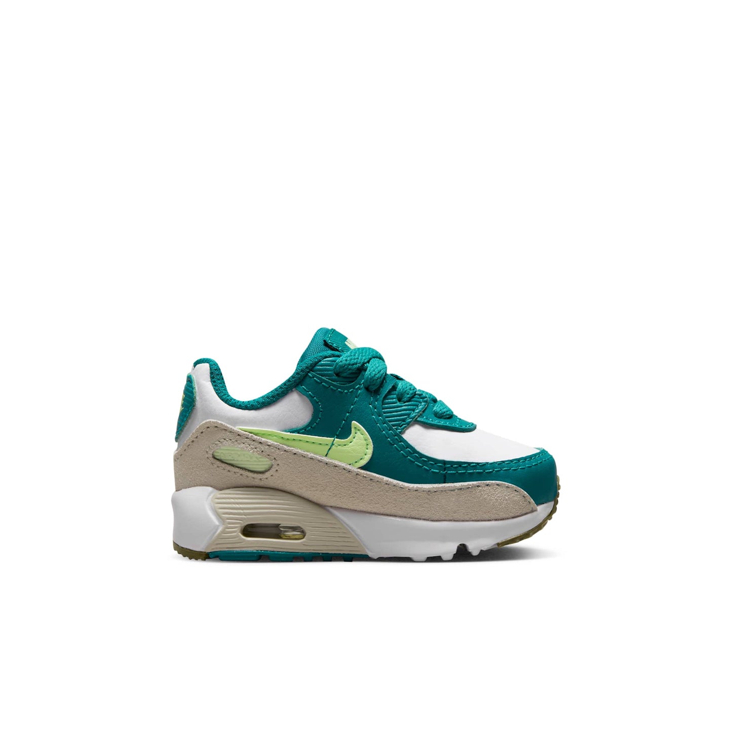 Nike Toddlers Air Max 90 'Bright Spruce Barely Volt' Td Sneakers