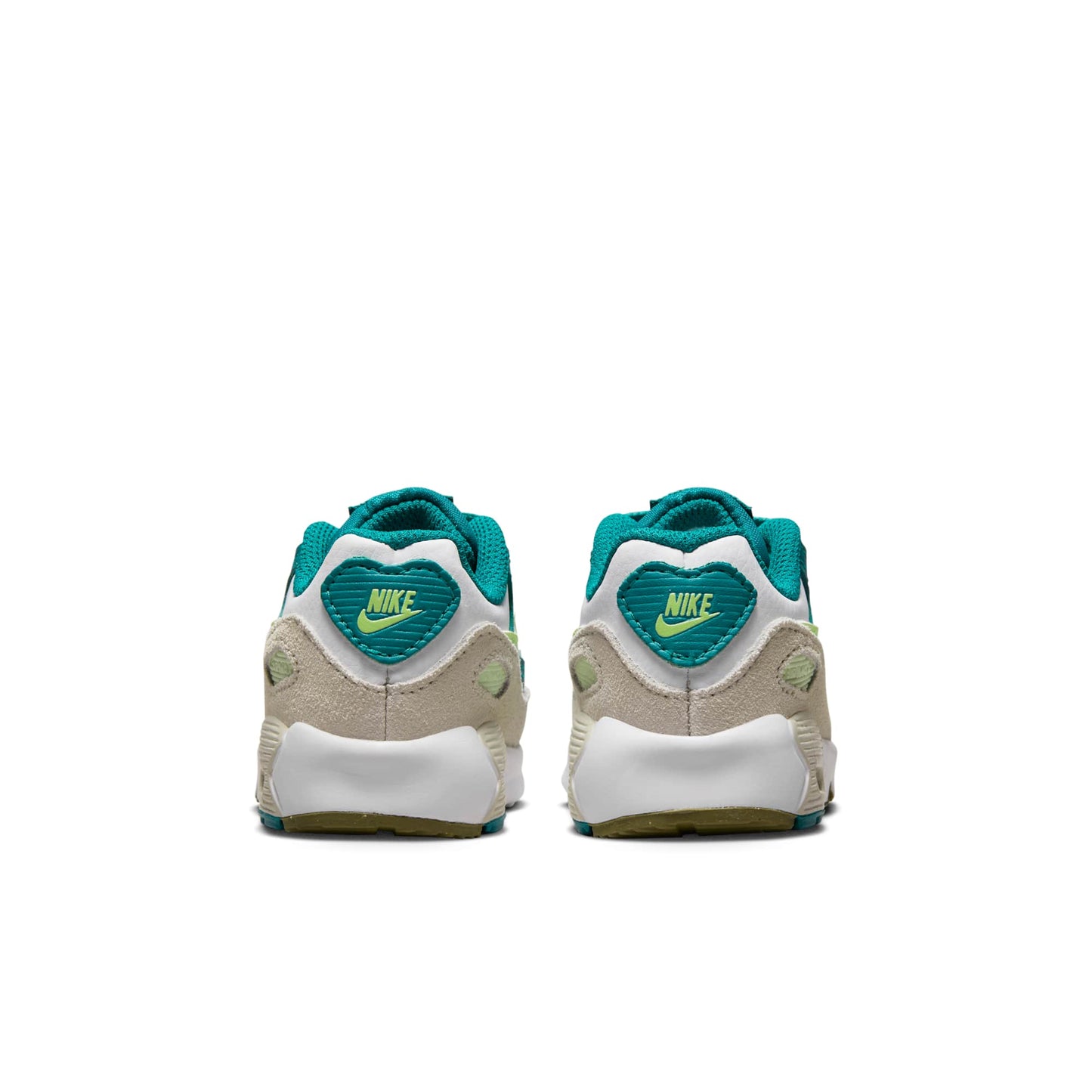 Nike Toddlers Air Max 90 'Bright Spruce Barely Volt' Td Sneakers