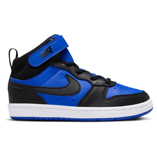 Nike Preschool Court Borough Mid 2 - Game Royal/White/Black