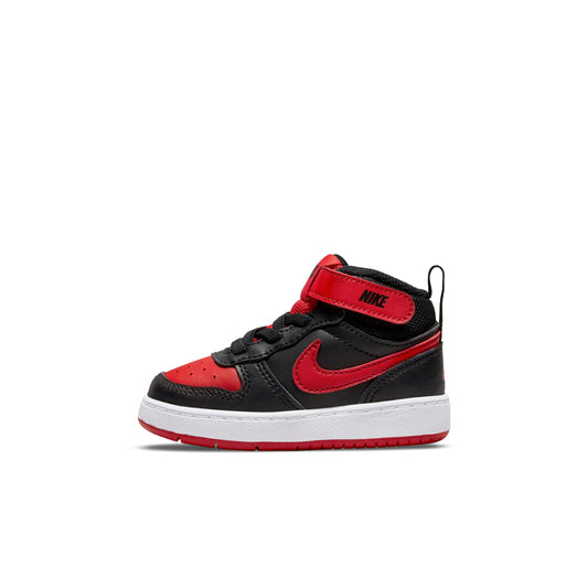 Nike Toddler Court Borough Mid 2 Td 'Bred' Shoes
