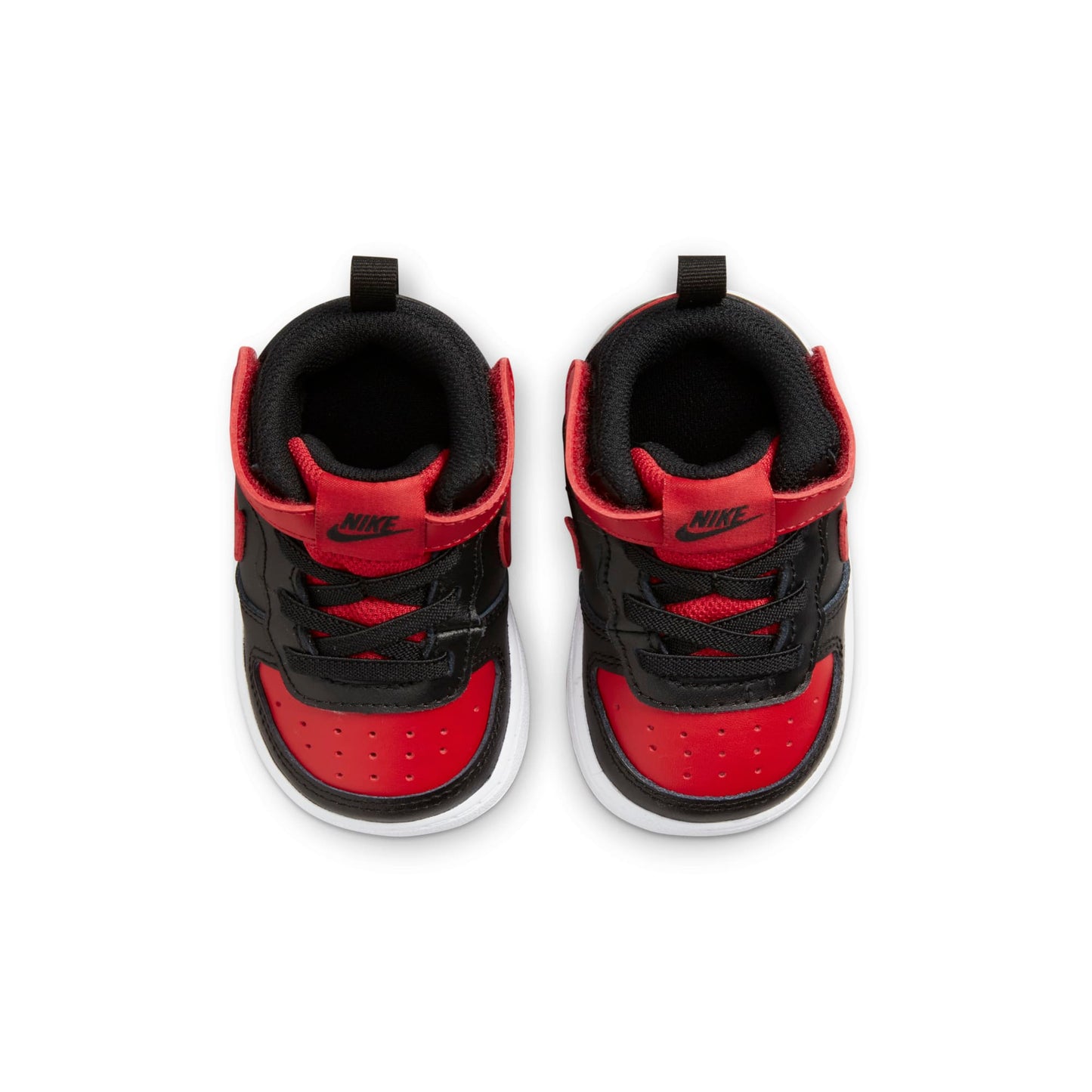 Nike Toddler Court Borough Mid 2 Td 'Bred' Shoes