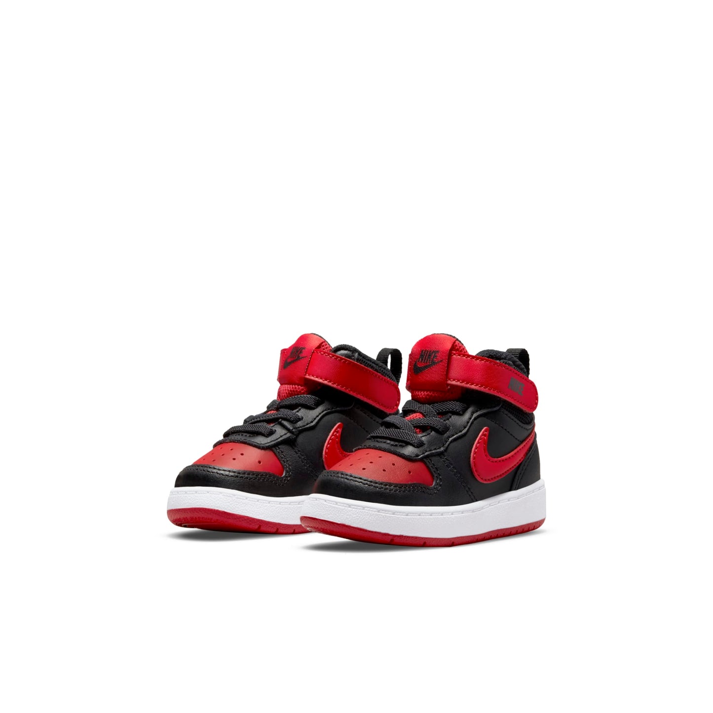 Nike Toddler Court Borough Mid 2 Td 'Bred' Shoes
