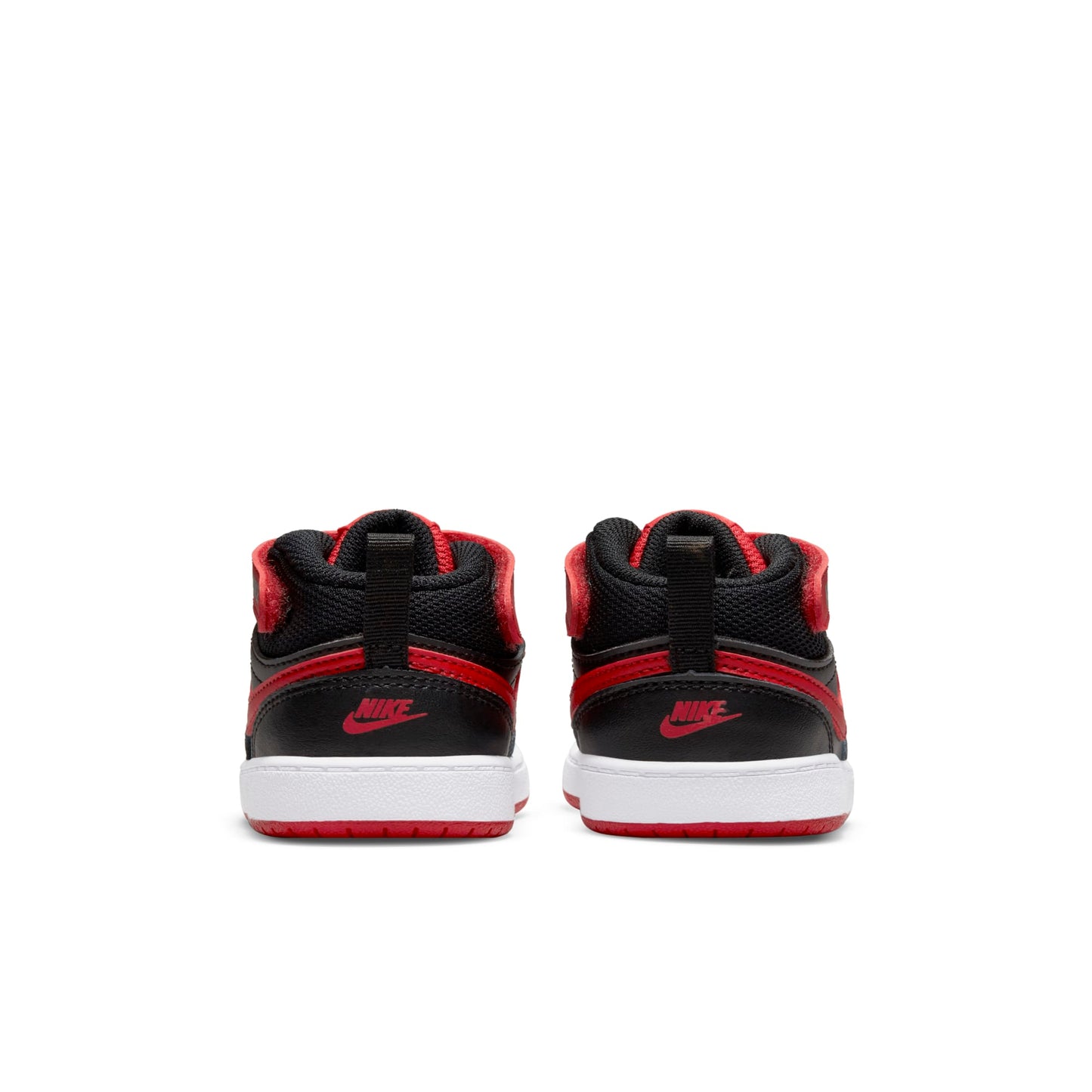 Nike Toddler Court Borough Mid 2 Td 'Bred' Shoes