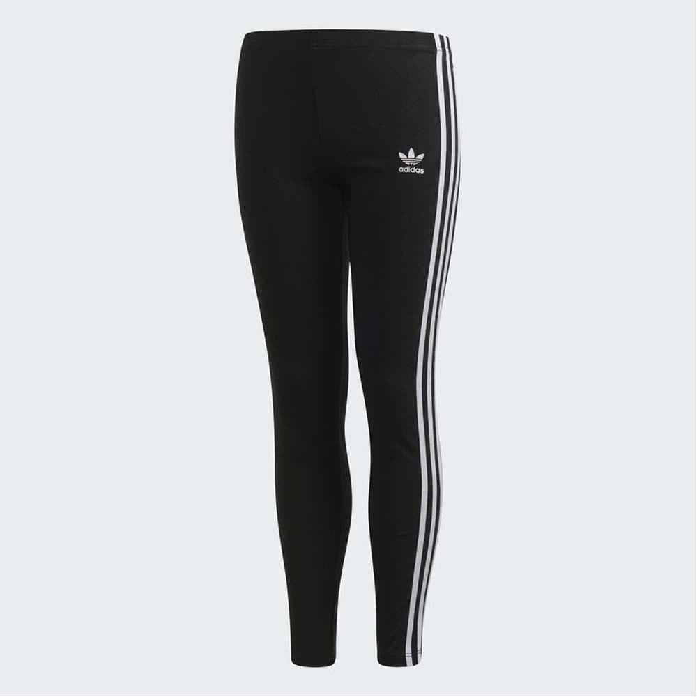 adidas Youth 3 Stripe Leggings Pants