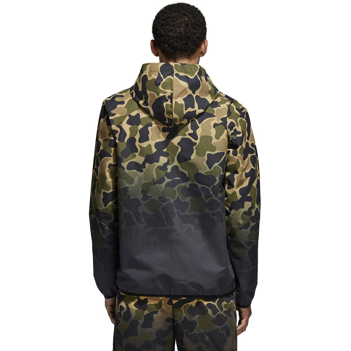 adidas Men's Originals Camo Windbreaker Jacket Windbreakers