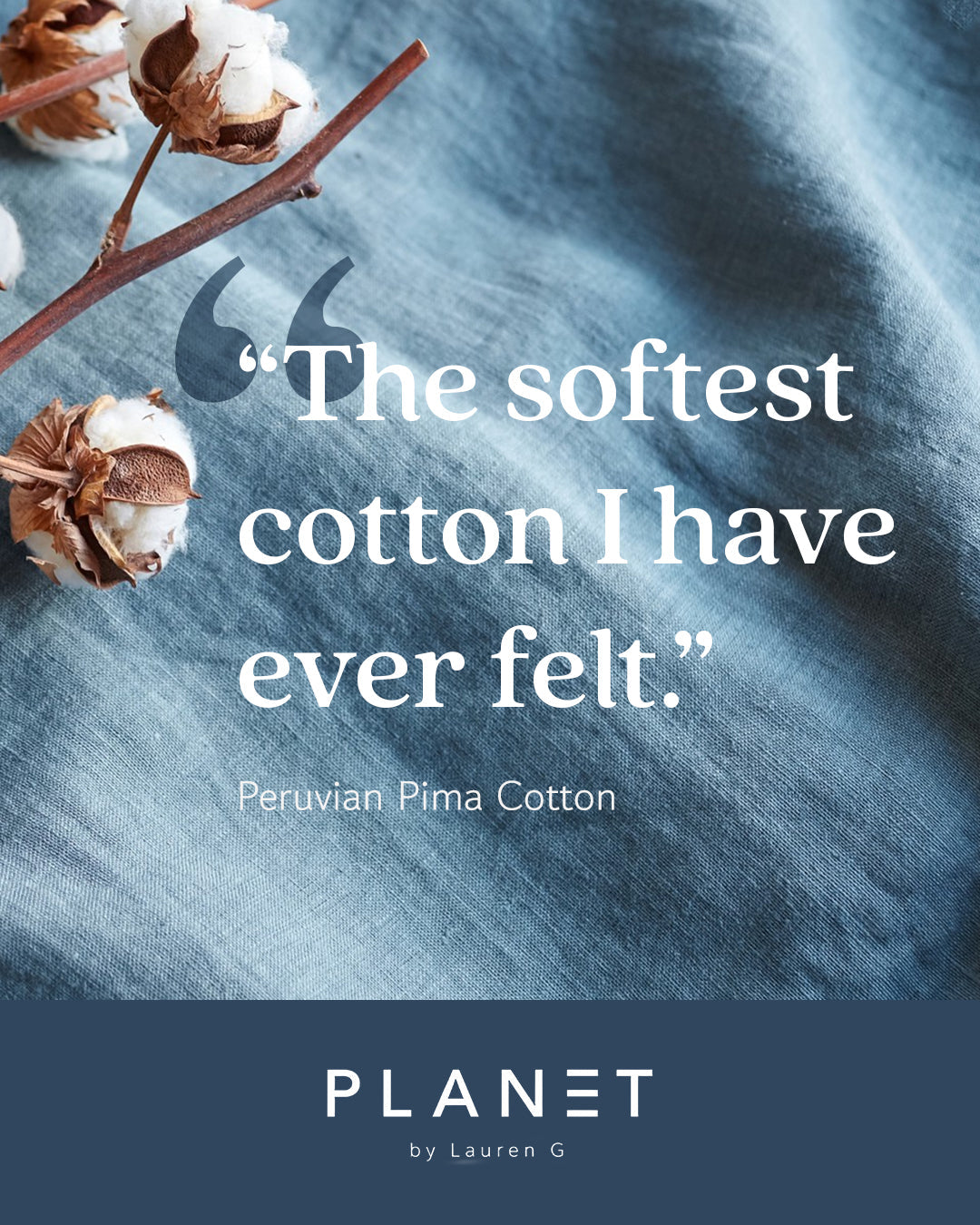 Pima Cotton Jackie O Top - Cornflower