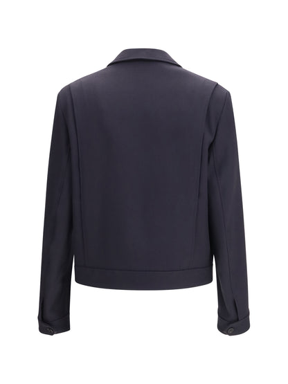 Jacket Cavalry Wool Dark Navy Blue