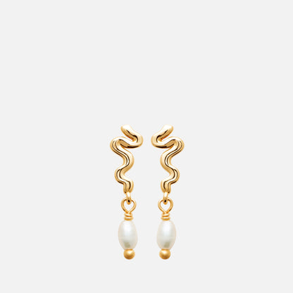 Serpentine Tide Pearl Drops