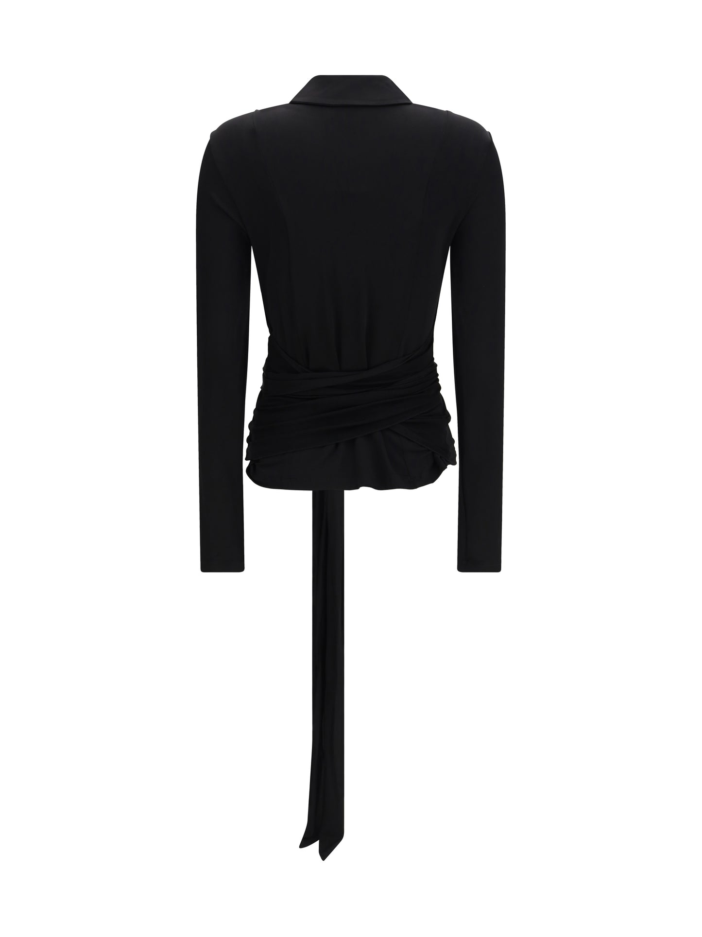 Shirt Marl Mesh Black